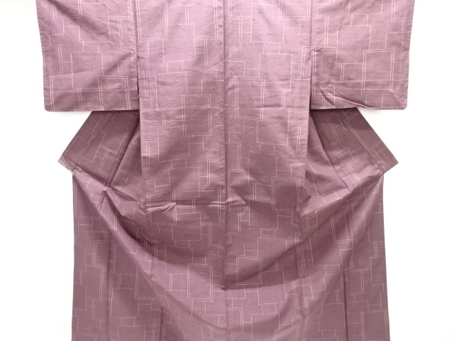 JAPANESE KIMONO / HITOE / TSUMUGI / WOVEN SQUARE
